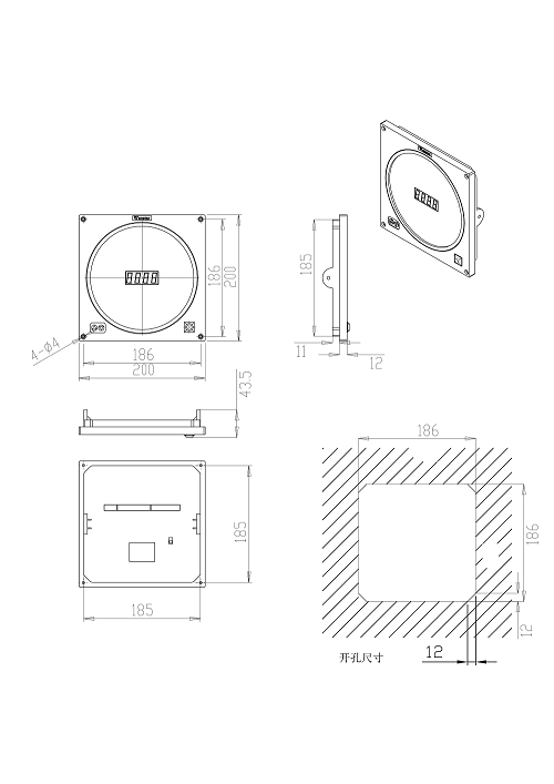 DGR-160D分罗经尺寸图_00.png